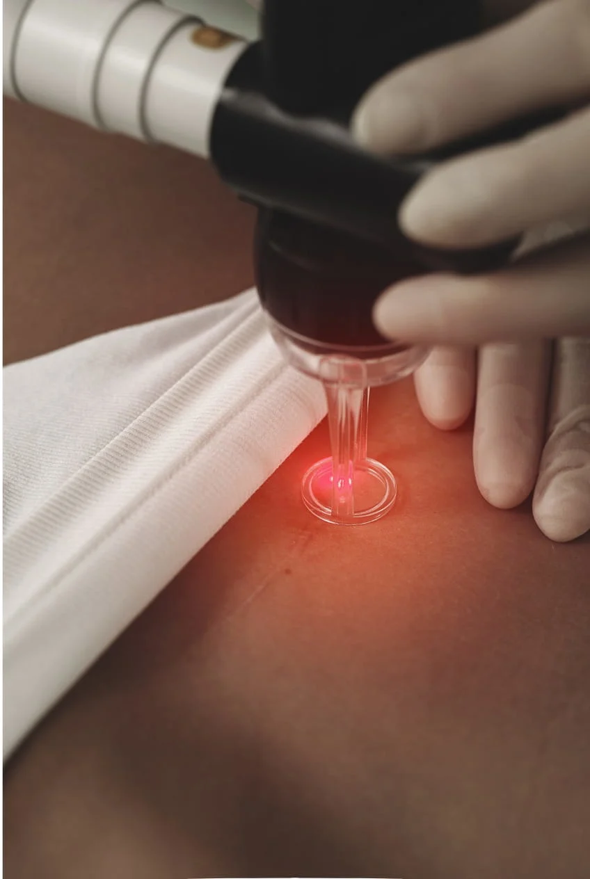 Personalised laser scar treatment approach consultation