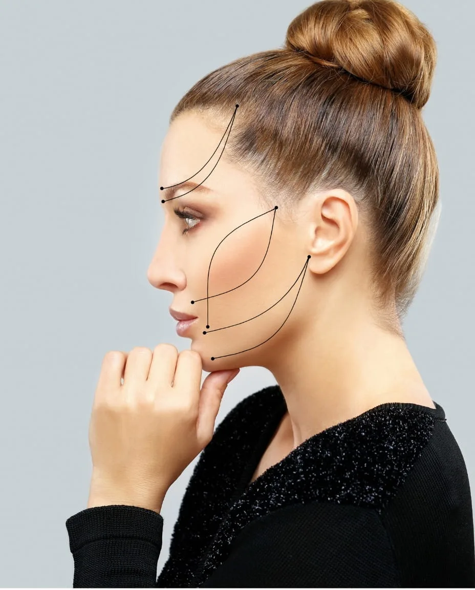 Non-surgical facelift consultation at Vedara Care JVC