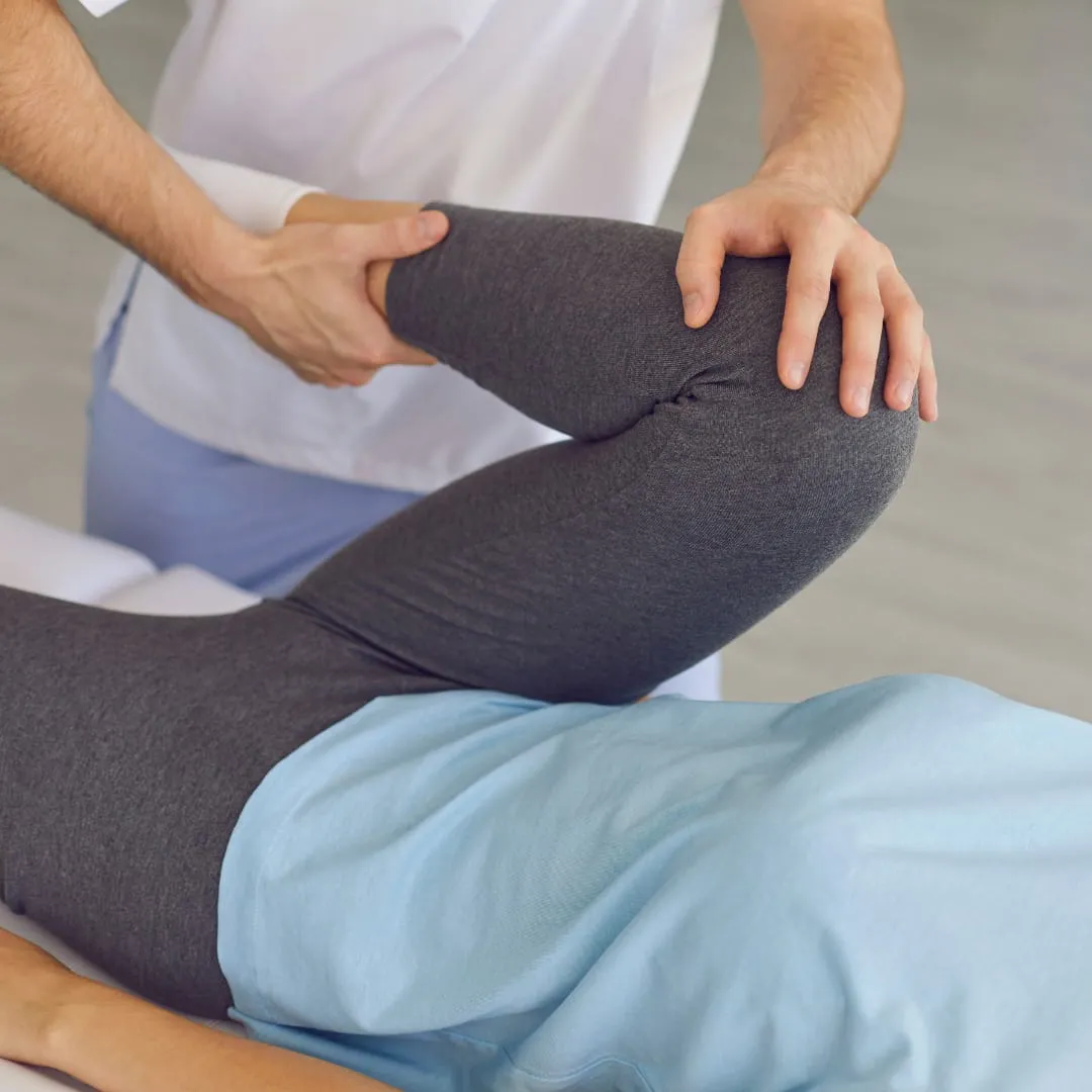 Pelvic floor function modesty-appropriate educational illustration