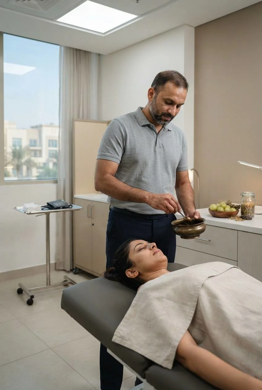 Rasayana Ayurvedic rejuvenation classical Rasayana Tantra Vedara Care JVC Dubai