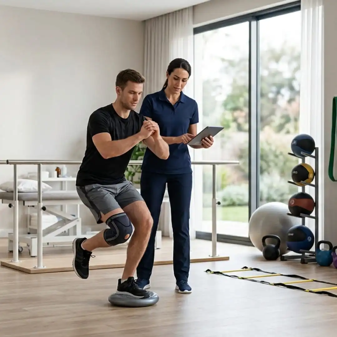 Return-to-sport testing at Vedara Care JVC sports physiotherapy clinic